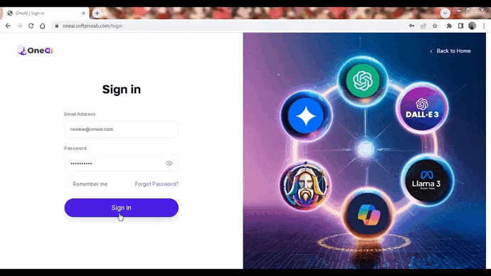 OneAi (get-oneai.com) - Access All Premium AI's From A Single Dashboard - Review and Bonus