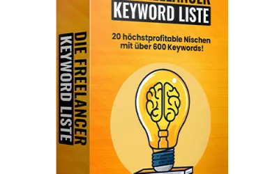 Die Freelancer Keyword Liste (onlinegeldrakete.de/freelancerkeywordliste/Partnerprogramm/) -Review and Bonus