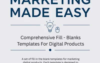 Marketing Made Easy: Templates for Digital Products (PLR) -Review and Bonus