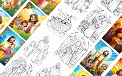 Bible Christian Coloring Pages w/ PLR -Review and Bonus