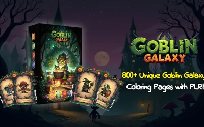 Goblin Galaxy (PLR) Coloring Pack -Review and Bonus