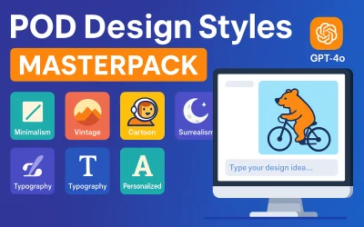 AI POD Toolkit  (aimoneygen.com/pod-design-styles-masterpack) – Review and Bonus