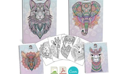 Mandala Animal Essence Coloring Pack (PLR) -Review and Bonus