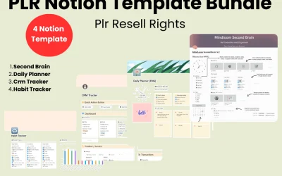 Notion Template Bundle – Review and Bonus Worth $1000+