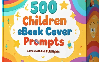 500 Children eBook Cover Prompts -Review and Bonus worth $1000+