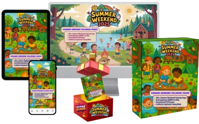 Summer Coloring Pages -Review and Bonus worth $1000+