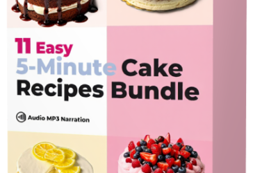 Audio Easy 5-Minute Cake Recipes Bundle -Review and Bonus worth $1000+