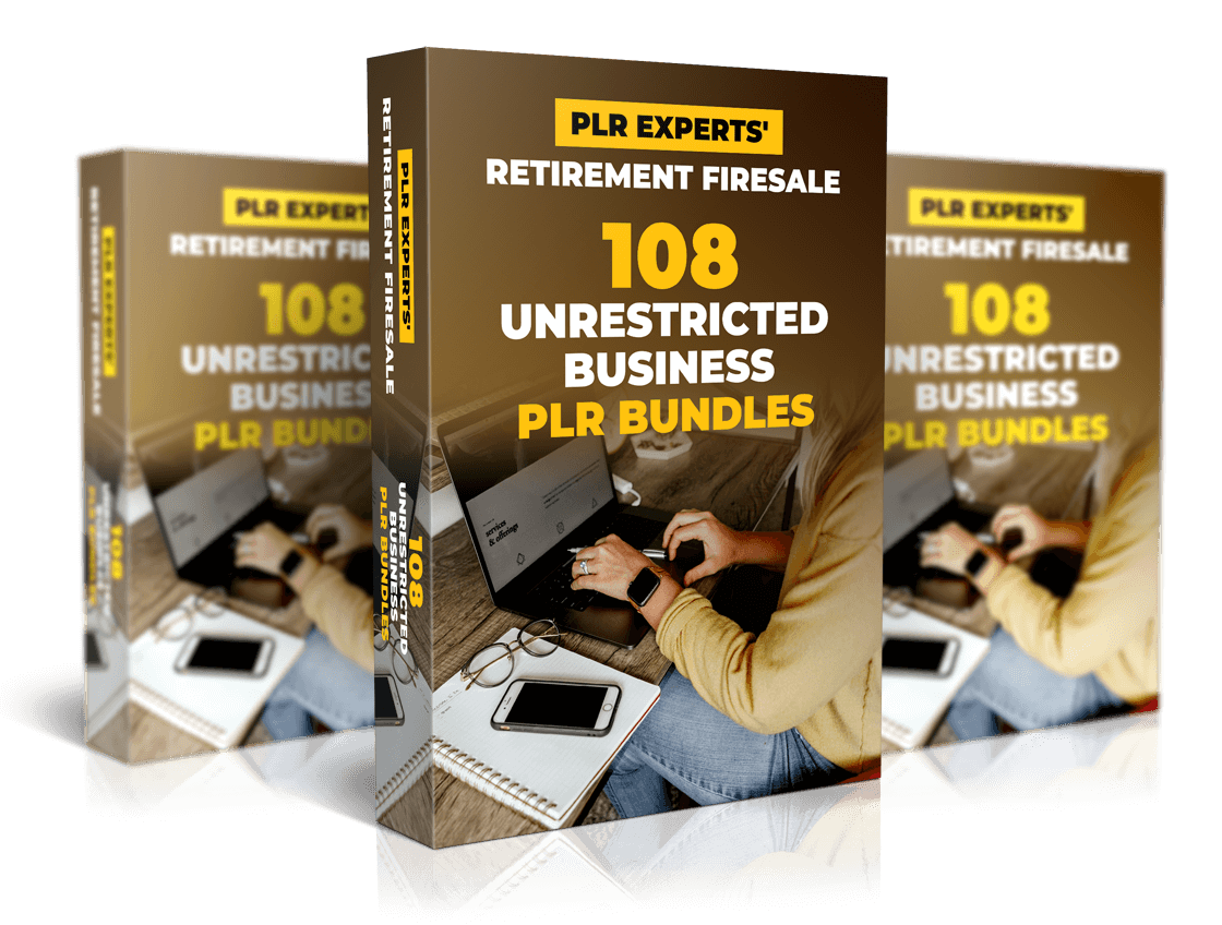(Retirement PLR) 108 Business Video Series Firesale - Review and Bonus Worth $1000+