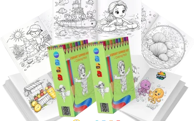 Vibrant Summer Art – Coloring Pages – Review and Bonus Worth $1000+