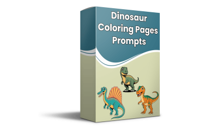 Dinosaur Coloring Pages Prompts – Review and Bonus Worth $1000+