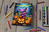 Halloween Coloring Page and Book Cover – Review and Bonus Worth $1000+