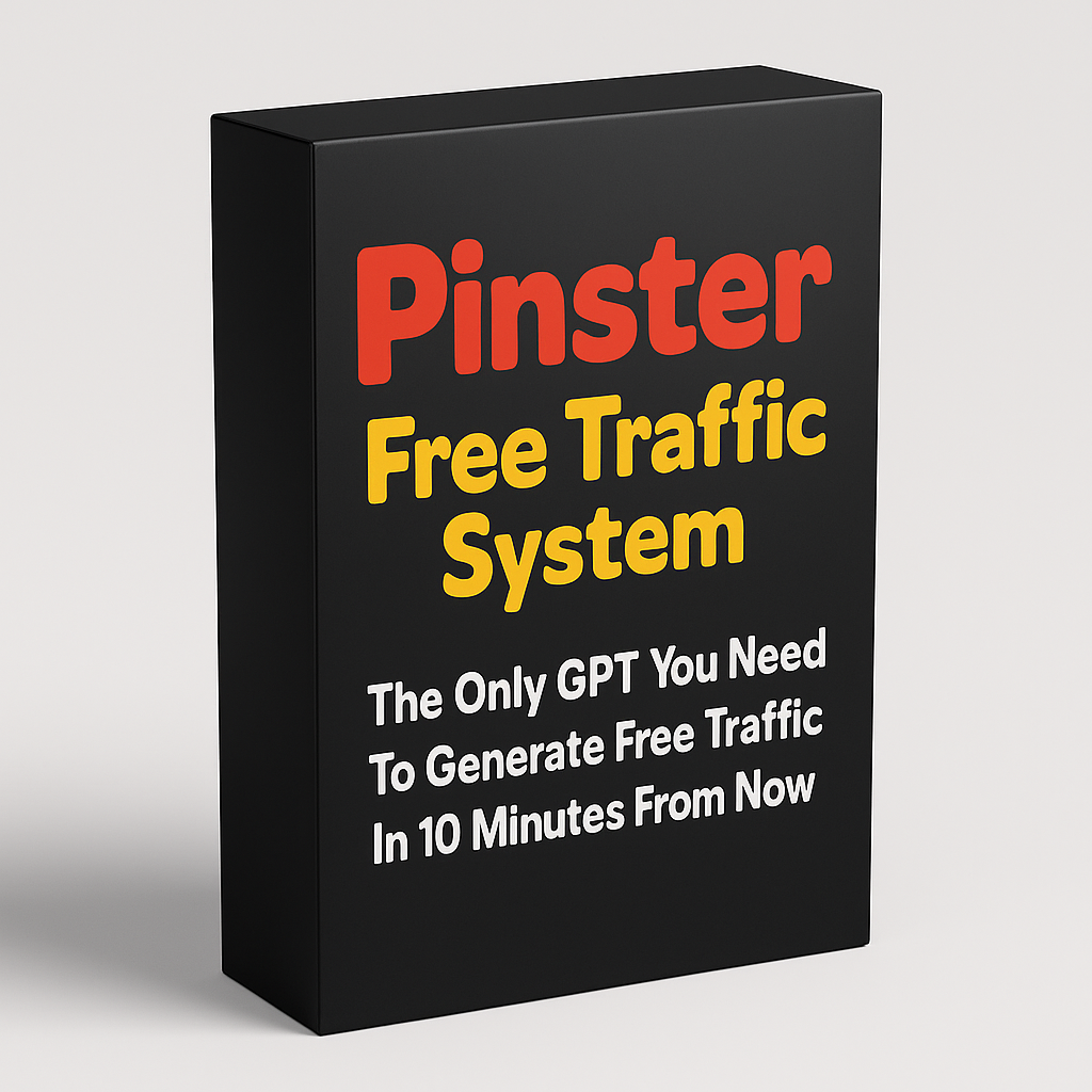 Pinster - Free Traffic System (Premium GPT) - Review and Bonus Worth $1000+