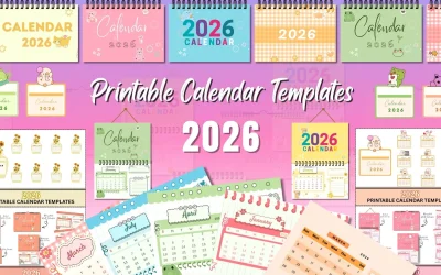 Printable Calendar Templates 2026 PLR – Review and Bonus Worth $1000+