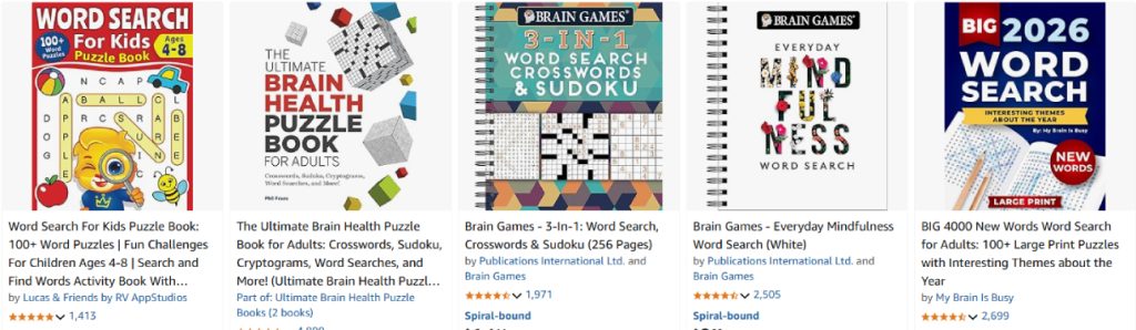 WordsearchKDP - Puzzle Book (Micro SaaS) - Review and Bonus Worth $1000+