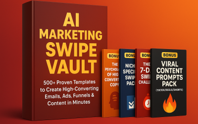 AI Marketing Swipe Vault: 500+ Proven Templates – Review and Bonus worth $1000+