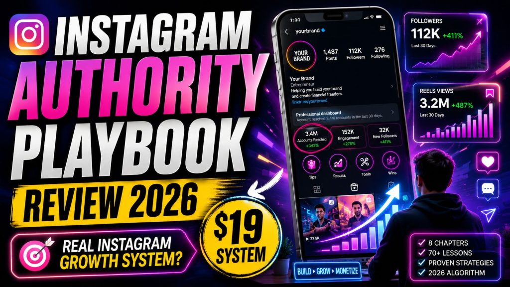 INSTAGRAM AUTHORITY PLAYBOOK REVIEW
