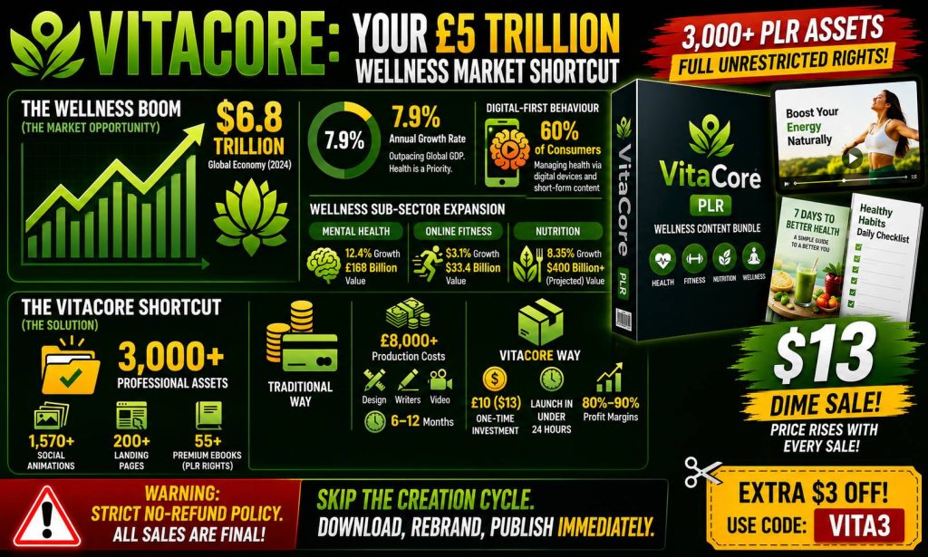 VitaCore PLR Review