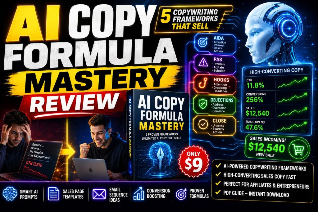 AI Copy Formula Mastery Review