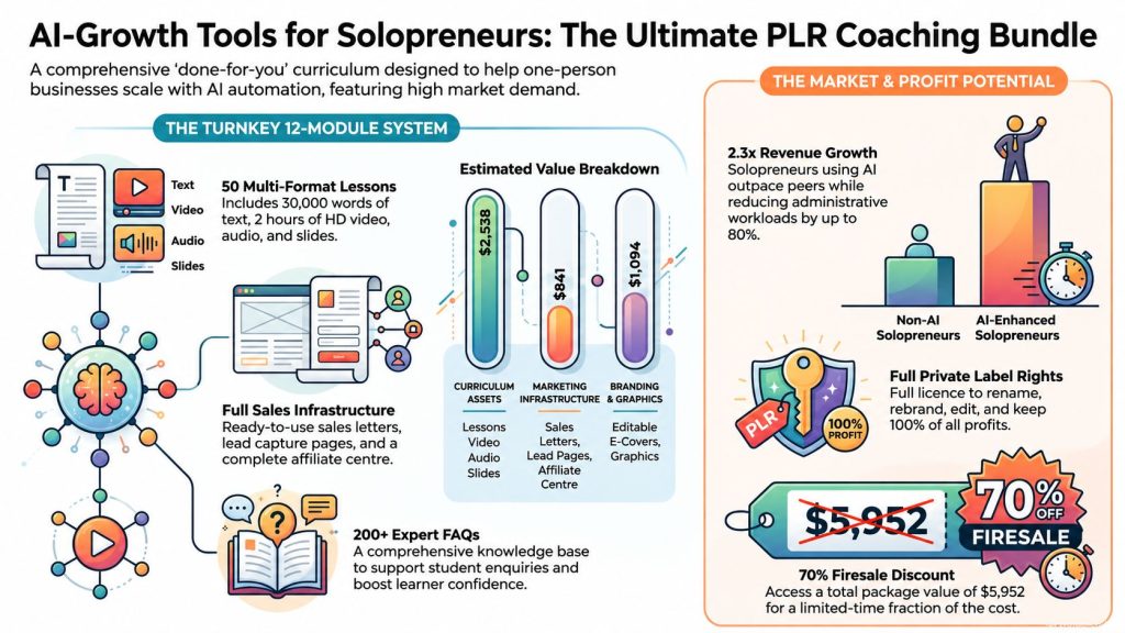 PLR Firesale AI Growth Tools For Solopreneurs review