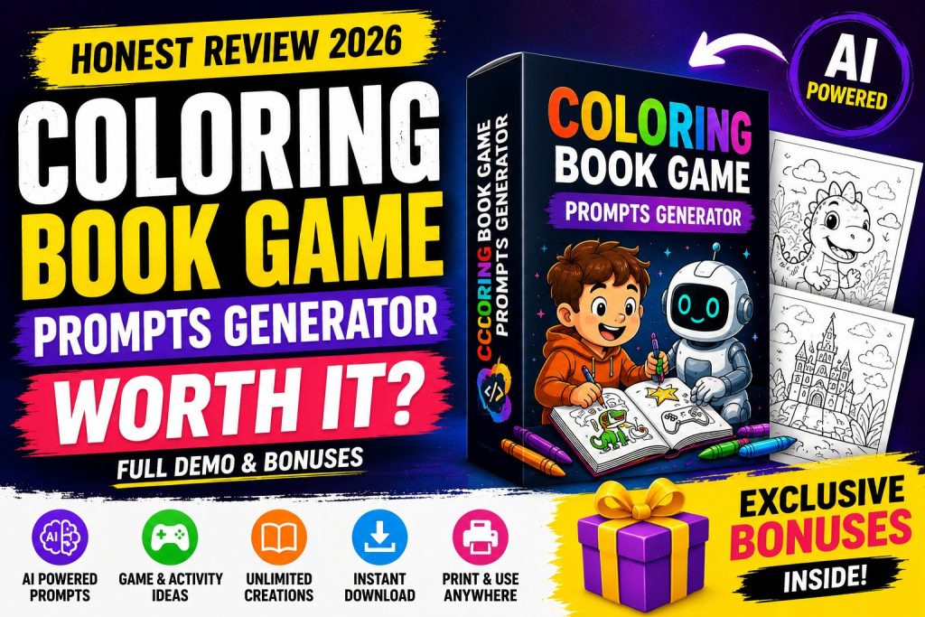 Coloring Book Game Prompts Generator Review