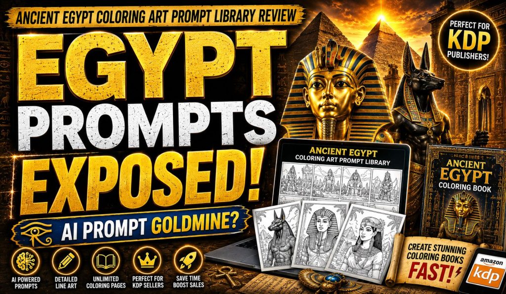 Ancient Egypt Coloring Art Prompt Library Review