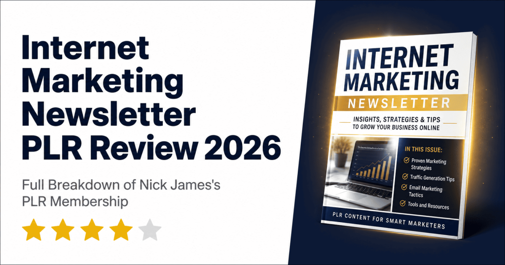 Internet Marketing Newsletter PLR overview