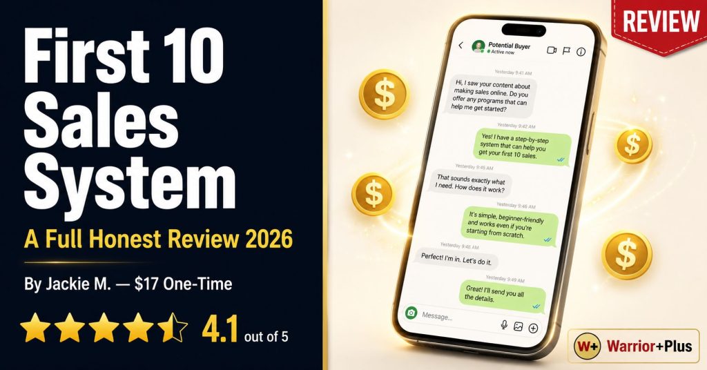 First 10 Sales System Review