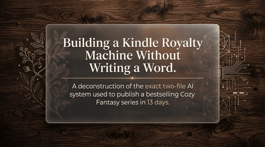 Kindle royalty machine