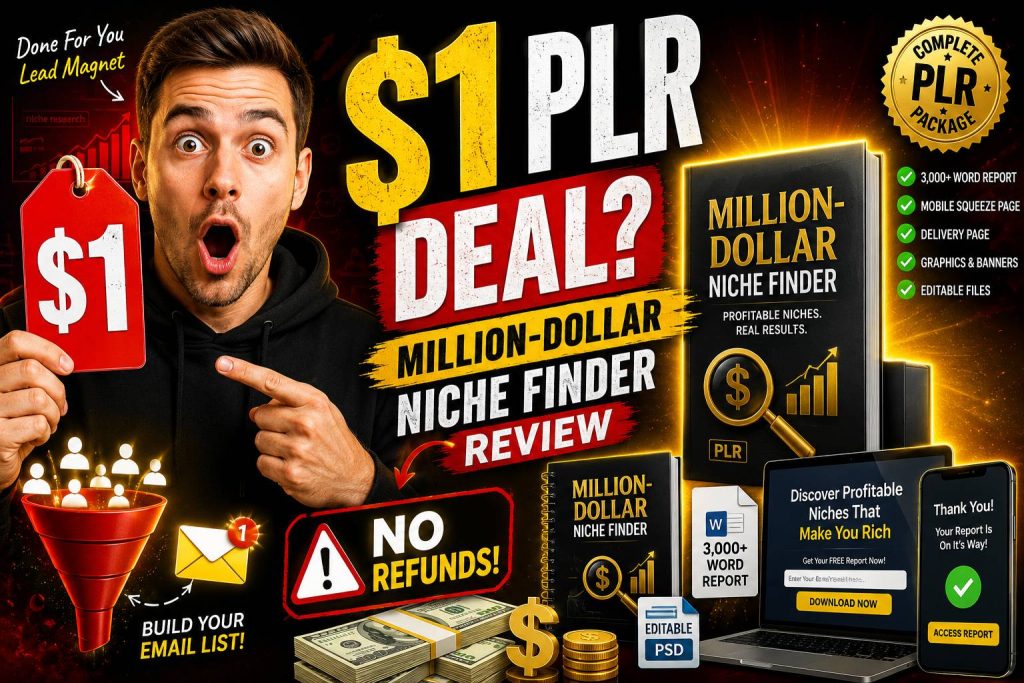 Million Dollar Niche Finder Review