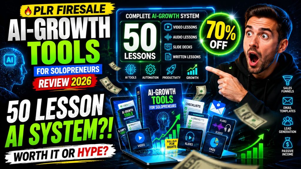 PLR Firesale AI Growth Tools For Solopreneurs Review
