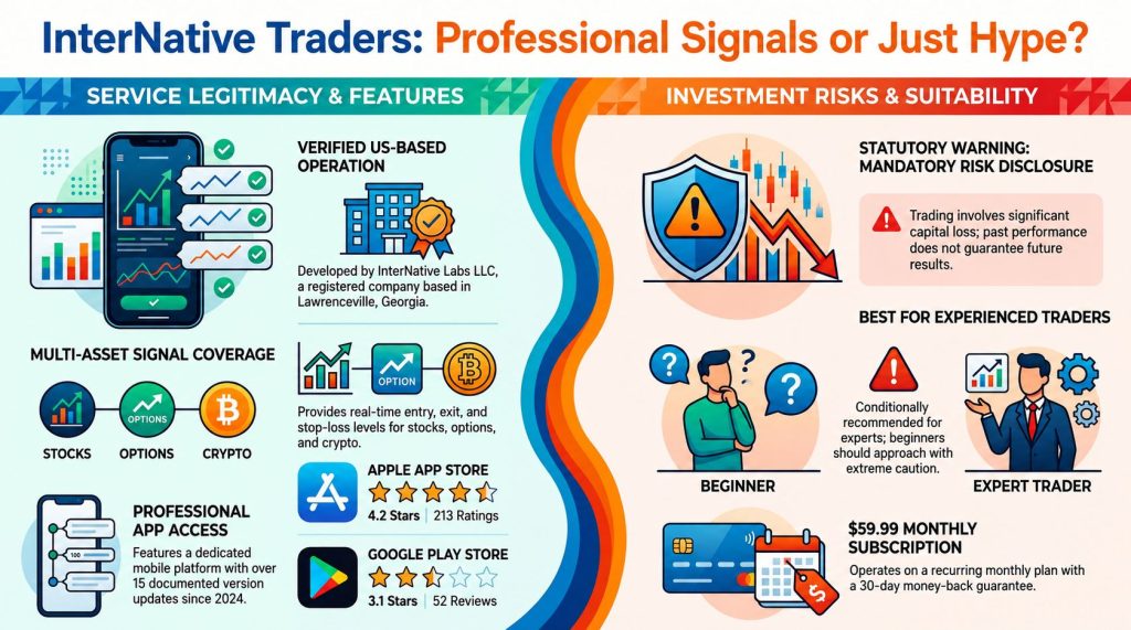 InterNative Traders Options Stock & Crypto Trading Signals Review