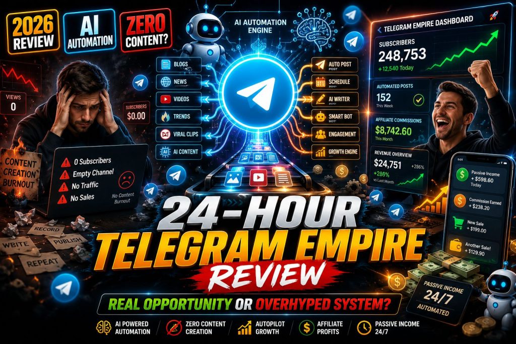 24-Hour Telegram Empire review