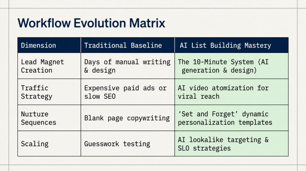 AI List Building Mastery Review
