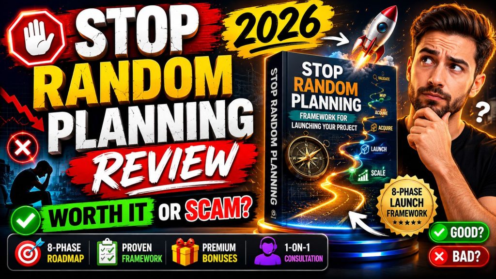 Stop Random Planning: Framework For Launching Your Project Review