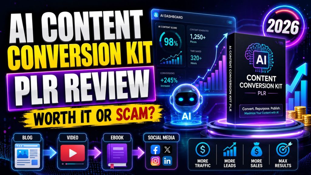 AI Content Conversion Kit PLR Review