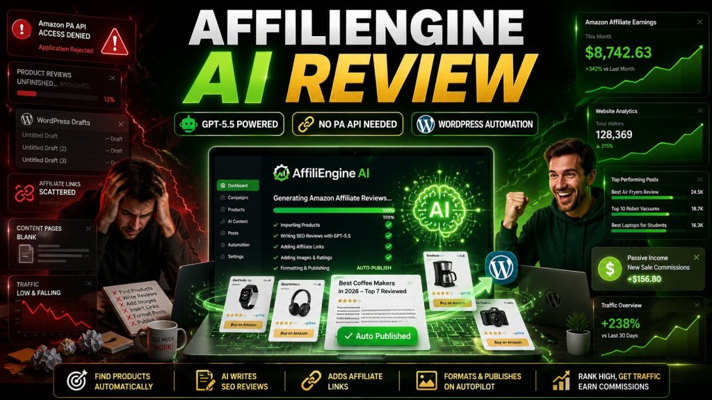 AffiliEngine AI review