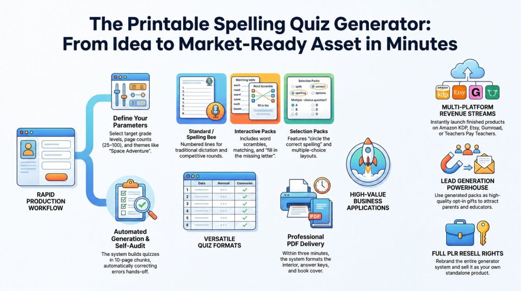 Printable Spelling Quiz Generator Review