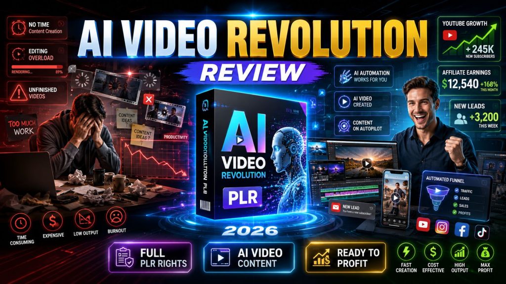(PLR) The AI Video Revolution Review