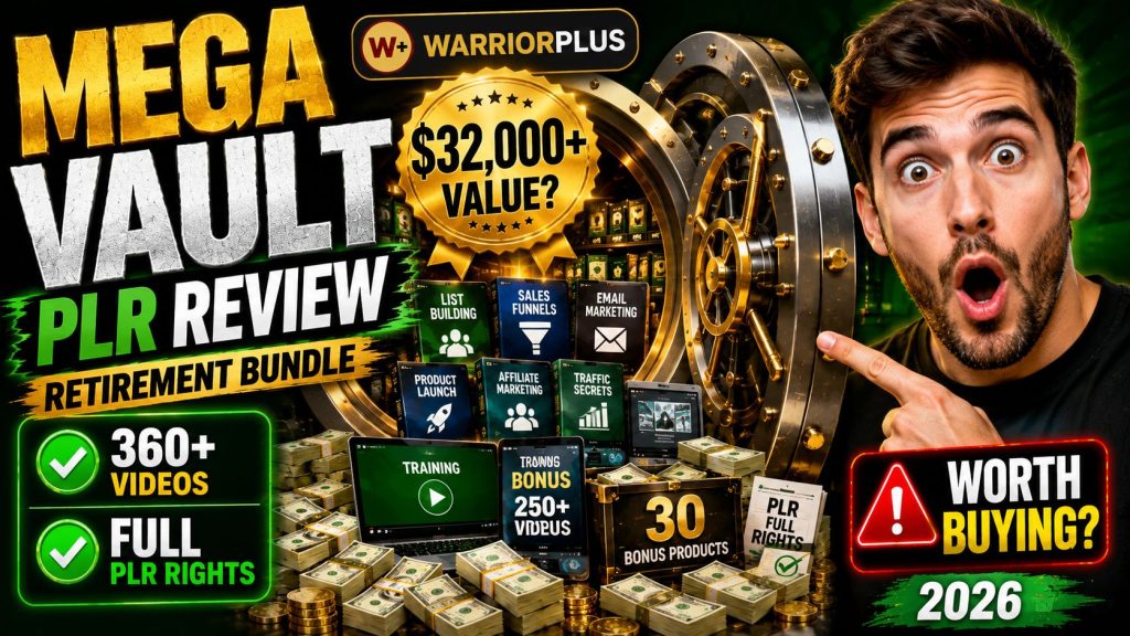Mega Vault PLR Retirement Bundle Review
