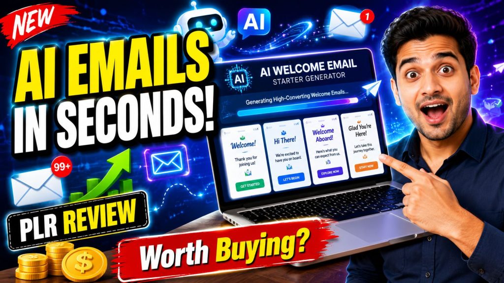 PLR AI Welcome Email Starter Generator Review