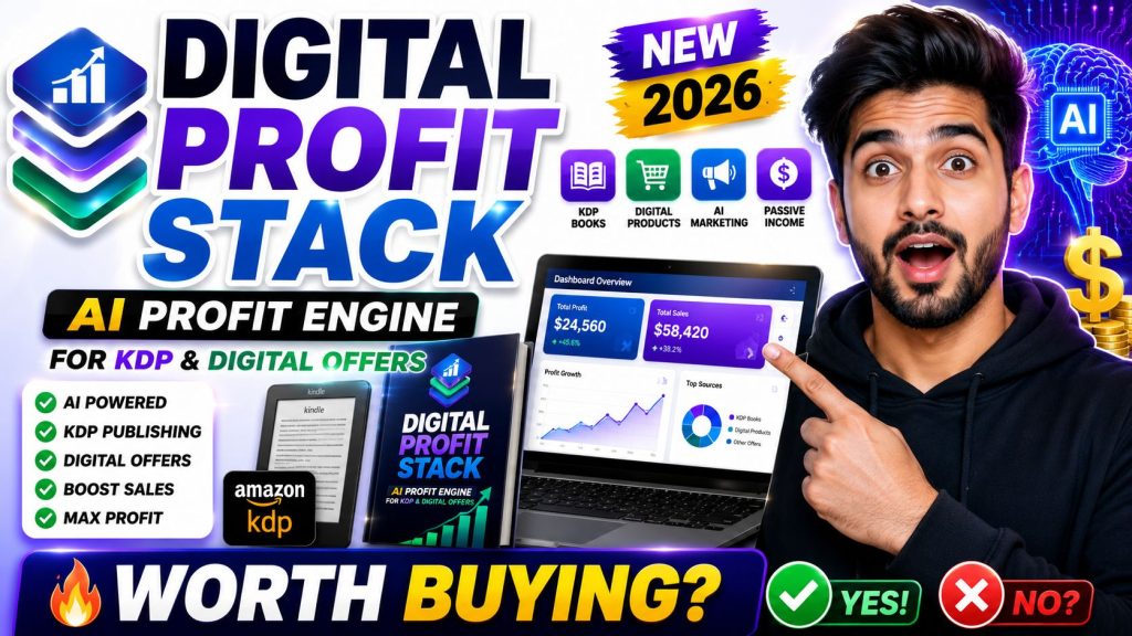 Digital Profit Stack AI Profit Engine for KDP & Digital Offers Review