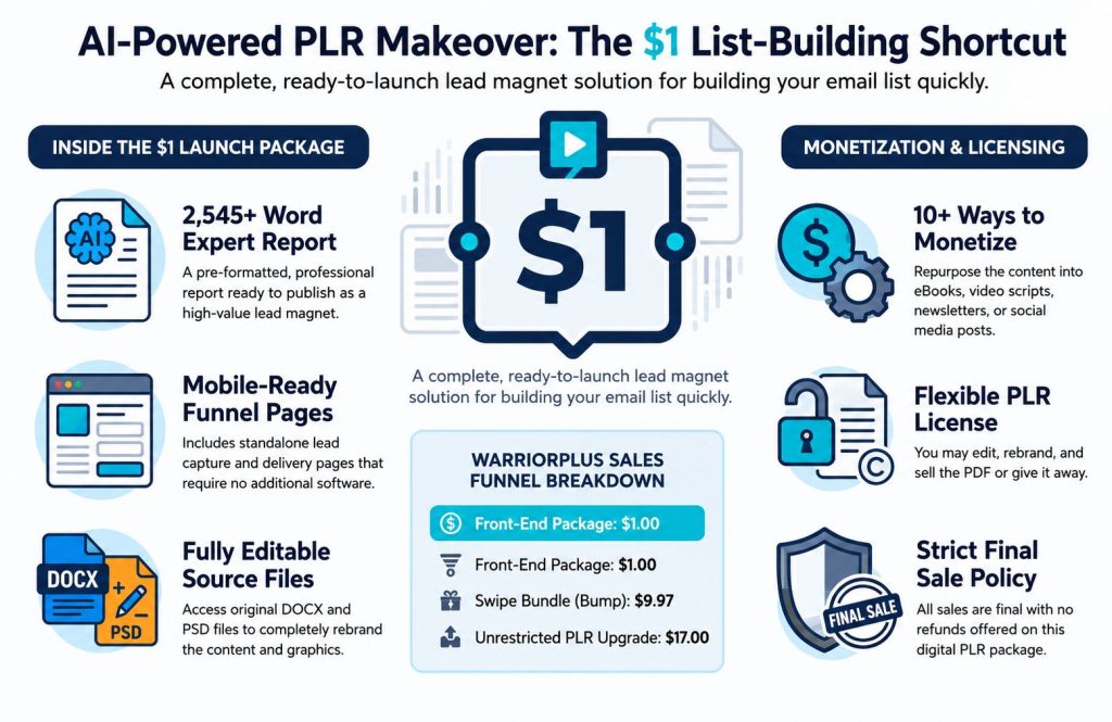 PLR AI Powered PLR Makeover Review