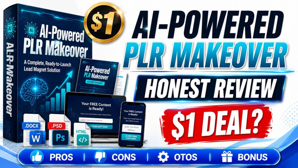 PLR AI Powered PLR Makeover Review