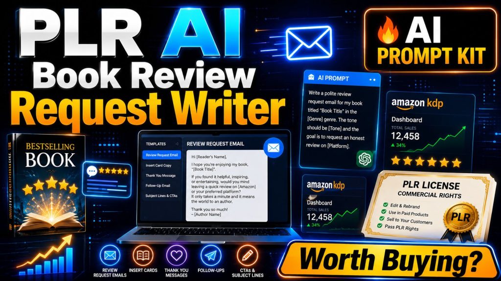 PLR AI Book Review Request Writer Review