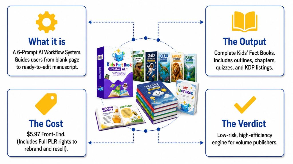 PLR Kids Fact Book Creator AI Review