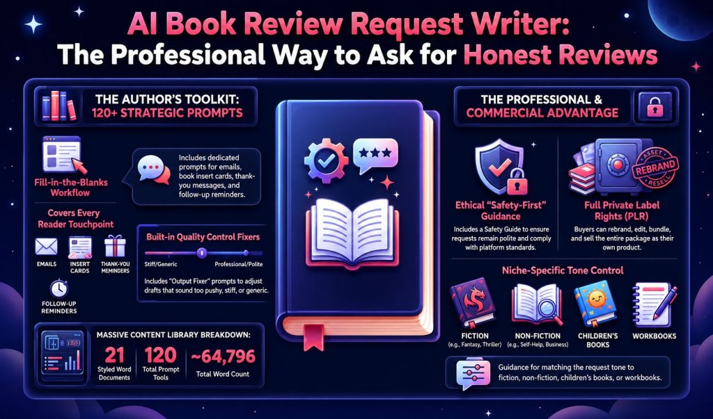 PLR AI Book Review Request Writer Review