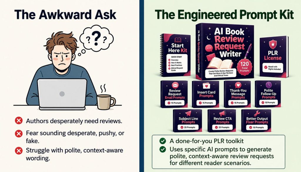 PLR AI Book Review Request Writer Review