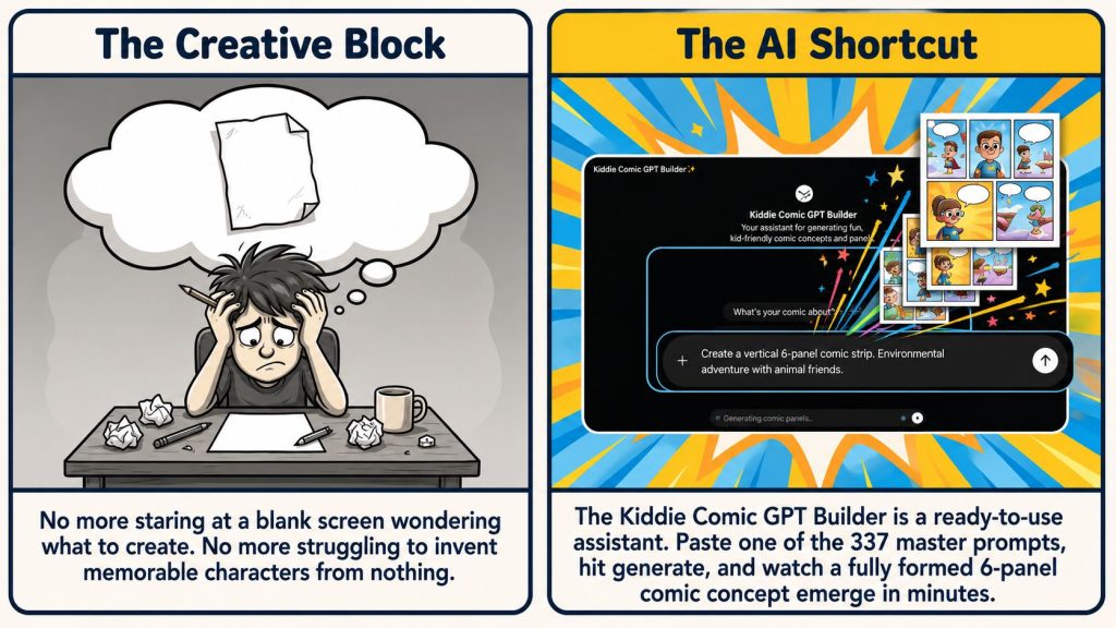 PLR Kiddie Comic GPT Builder Review