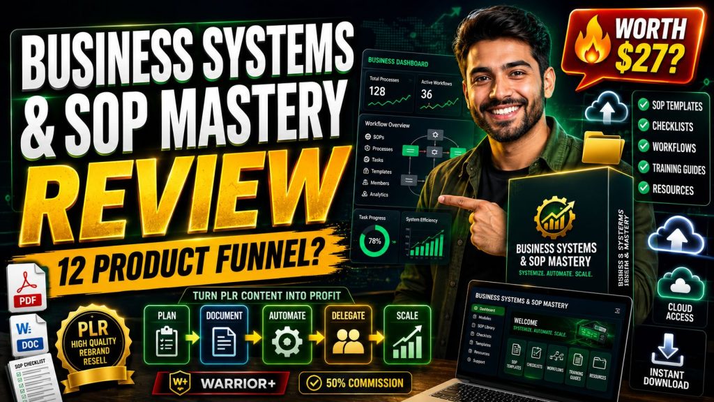 PLR Firesale Business Systems & SOP Mastery Review
