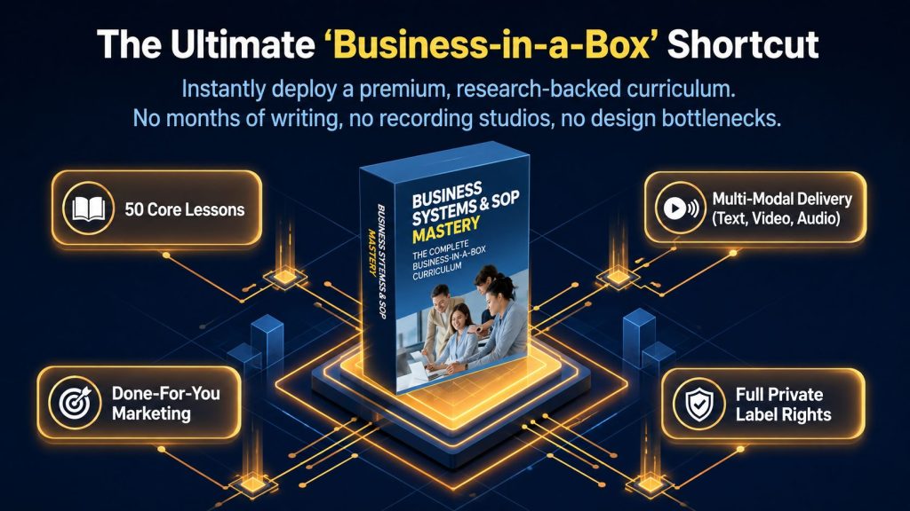 PLR Firesale Business Systems & SOP Mastery Review